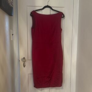 Banana Republic Rich Red Midi Dress